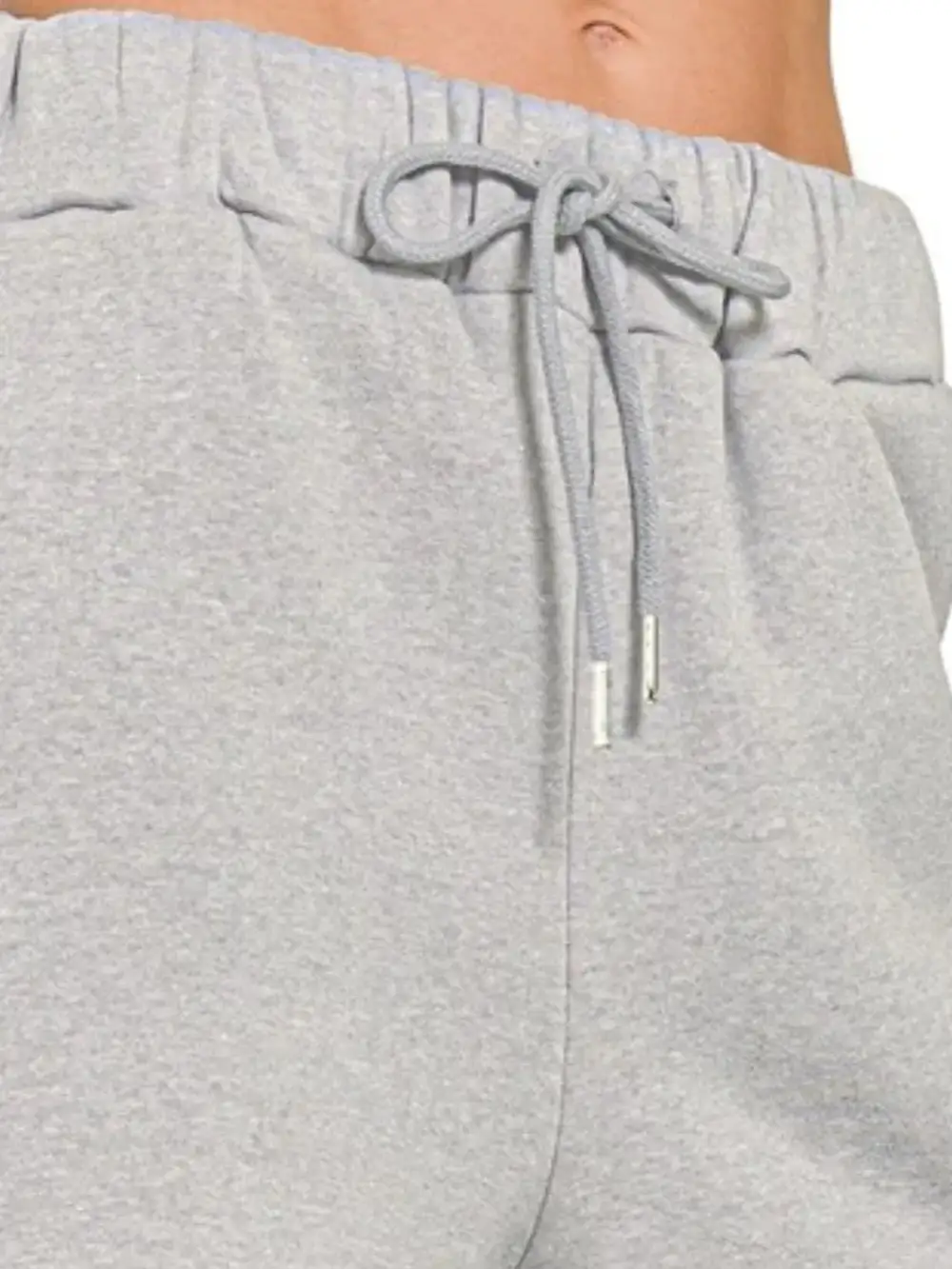 Fleece Drawstring Short Pants with Pockets Shorts