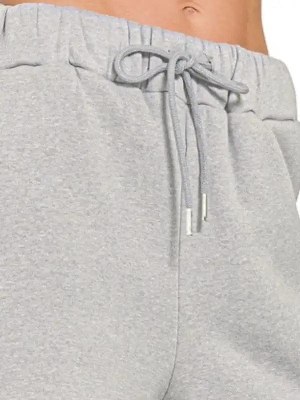 Fleece Drawstring Short Pants with Pockets Shorts