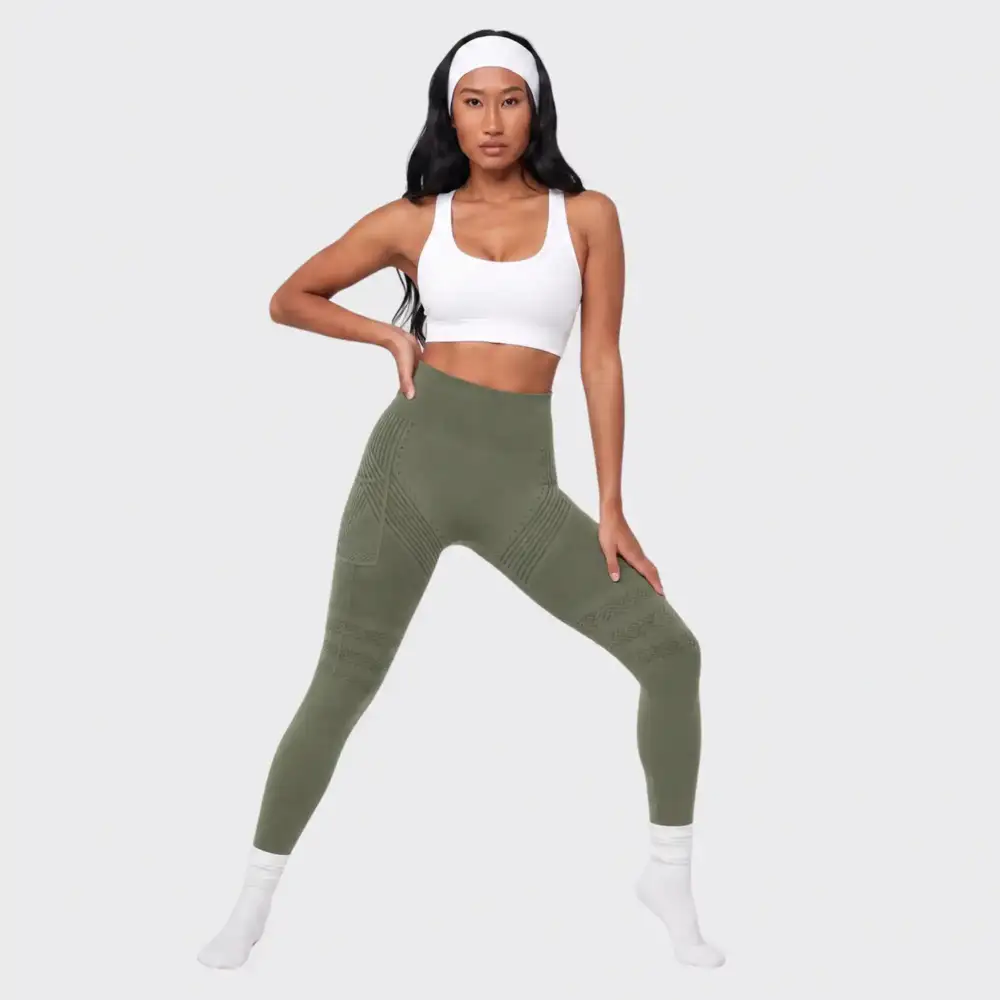 Women's 3D curved buttocks three-dimensional yoga pants