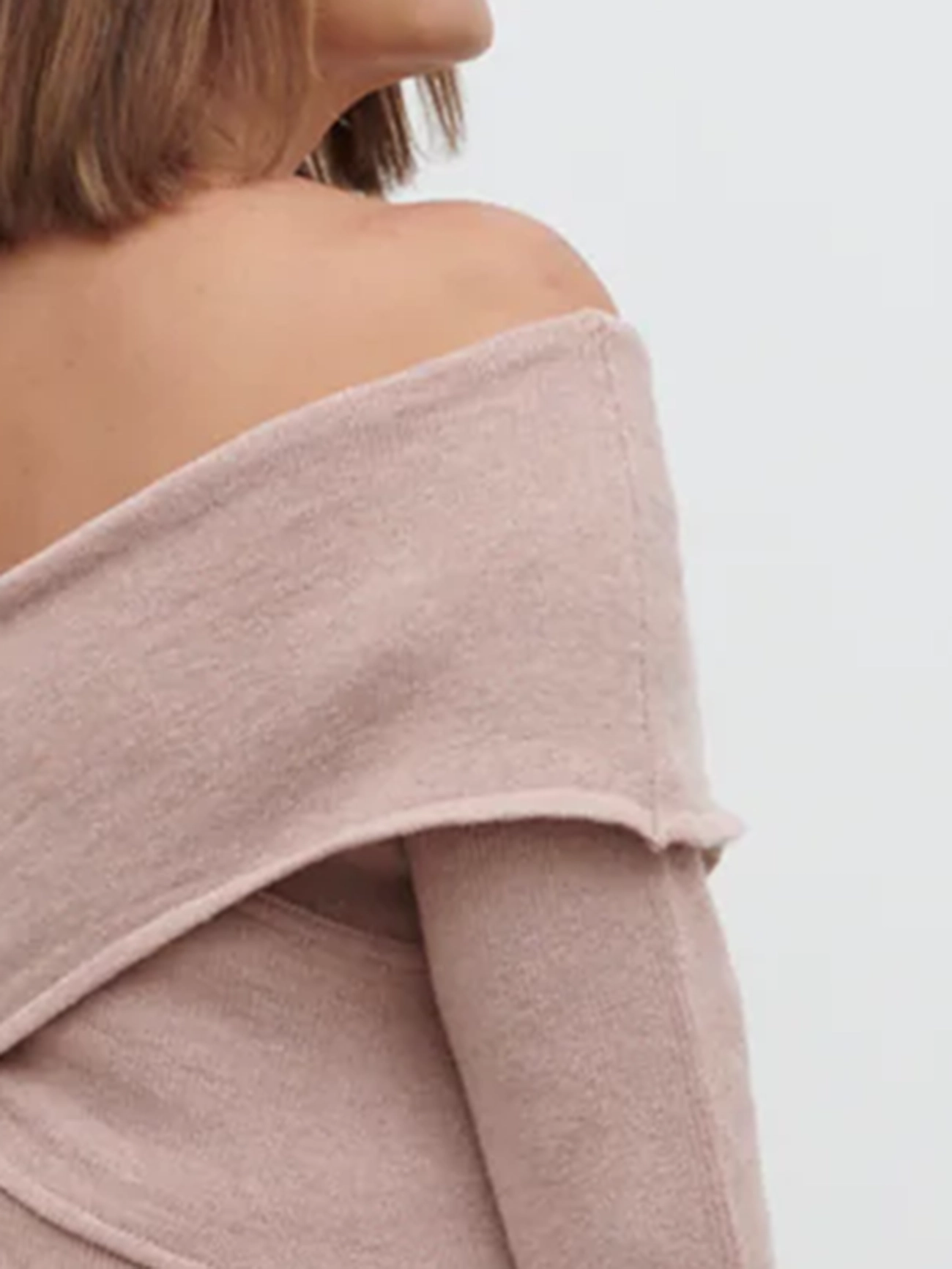 Wrap Knit Midi Dress
