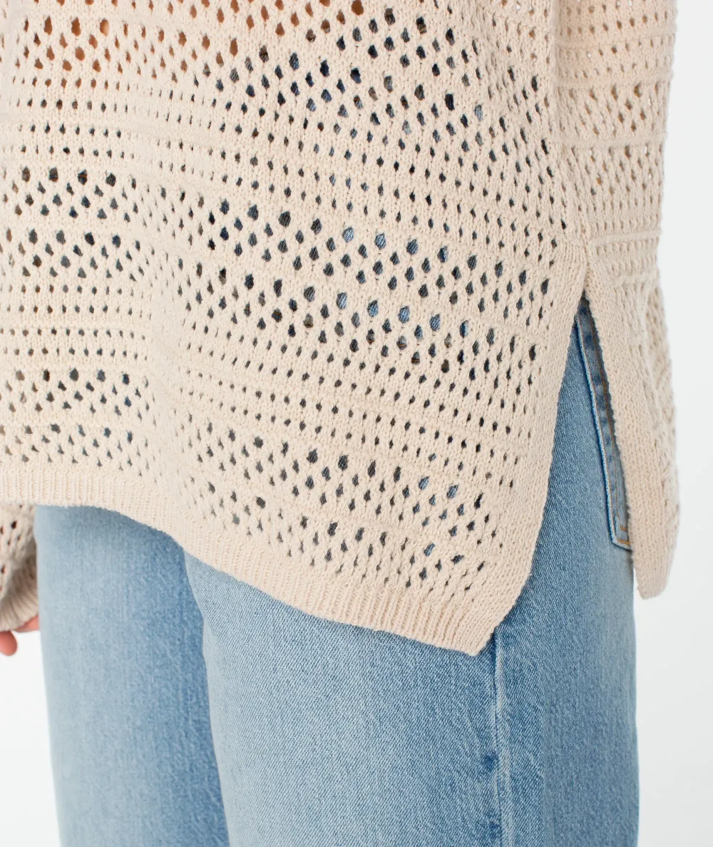 Women's Knitted Hooded Sweater