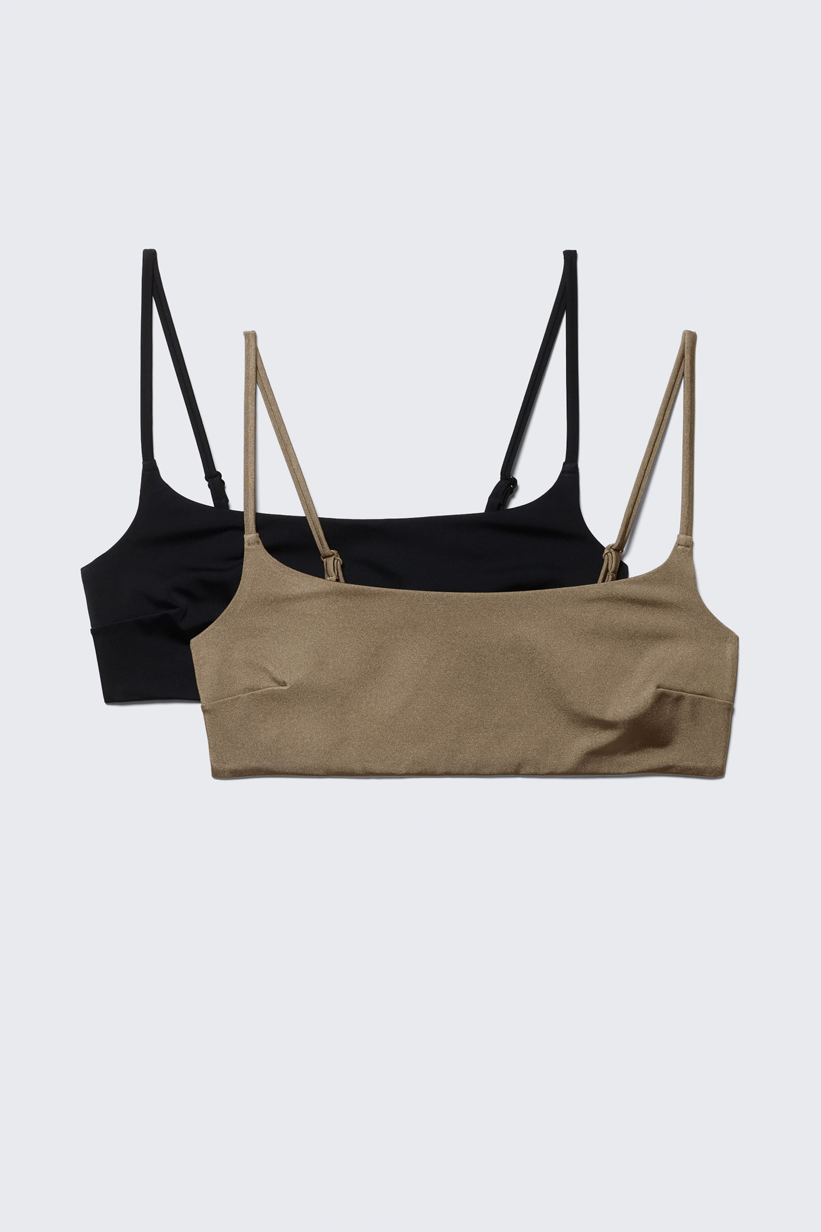 2-Pack Spaghetti Strap Bikini Tops