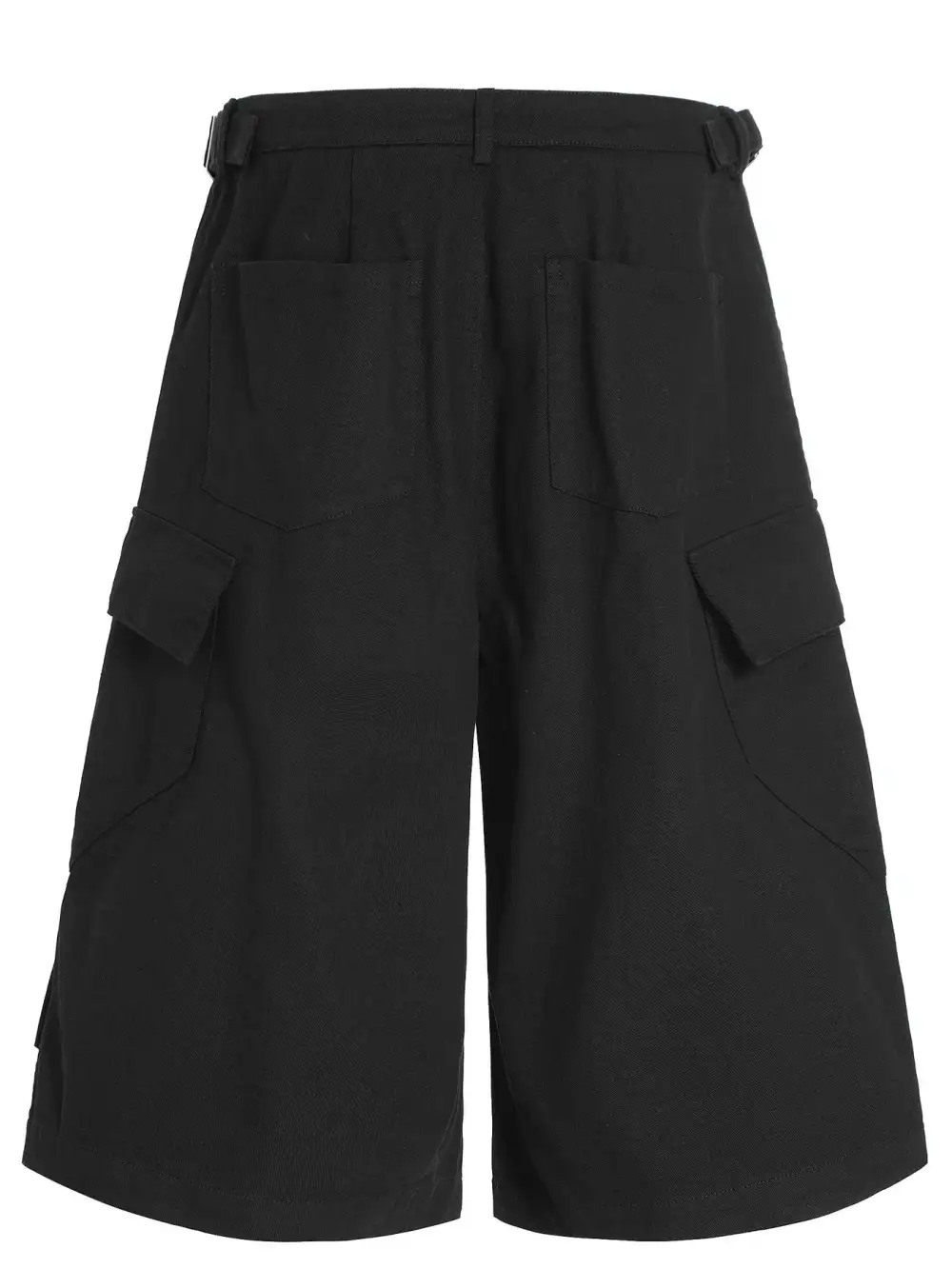 Wide Leg Utility Casual Shorts