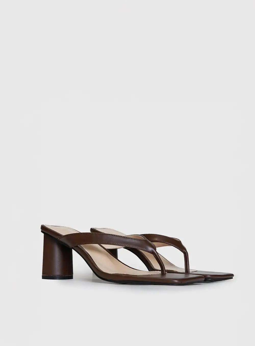 Minimal Block Heel Shoes