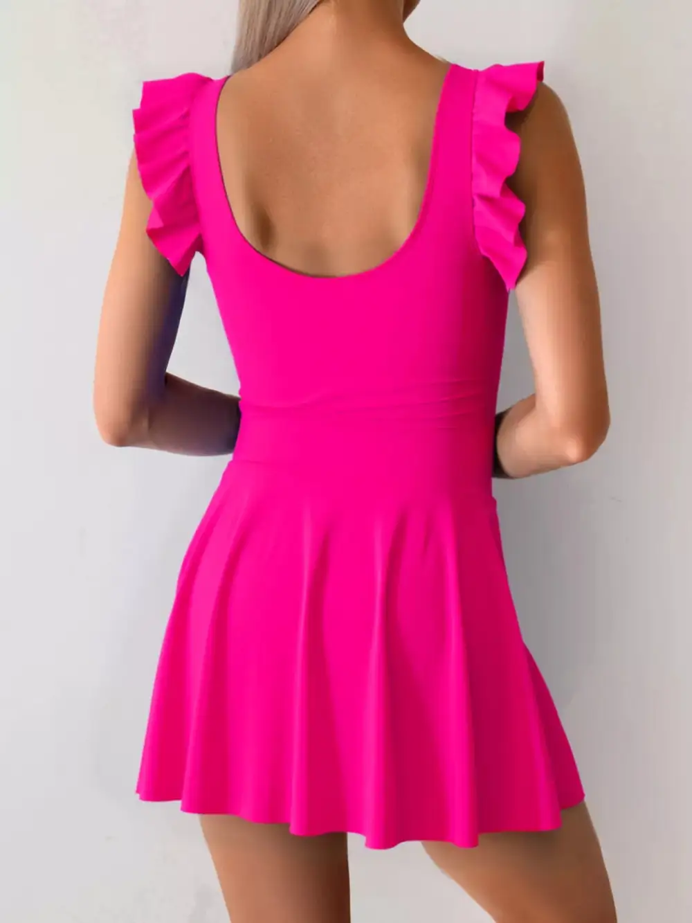 Ruffle Swim Dress