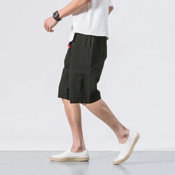 Casual Drawstring Weekend Shorts