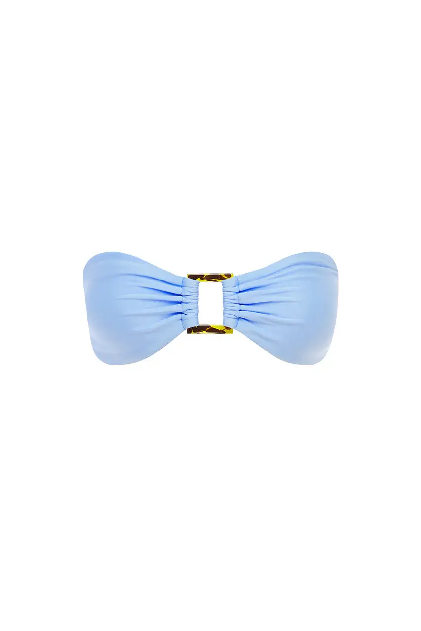 Multicolor Bandeau Bikini Set