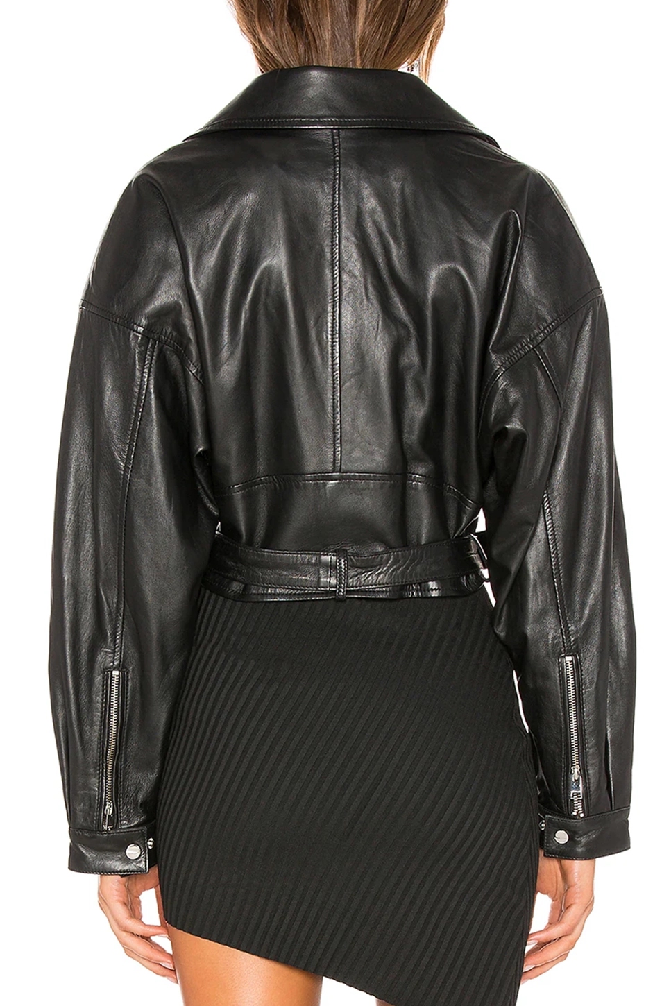 Faux Leather Biker Jacket
