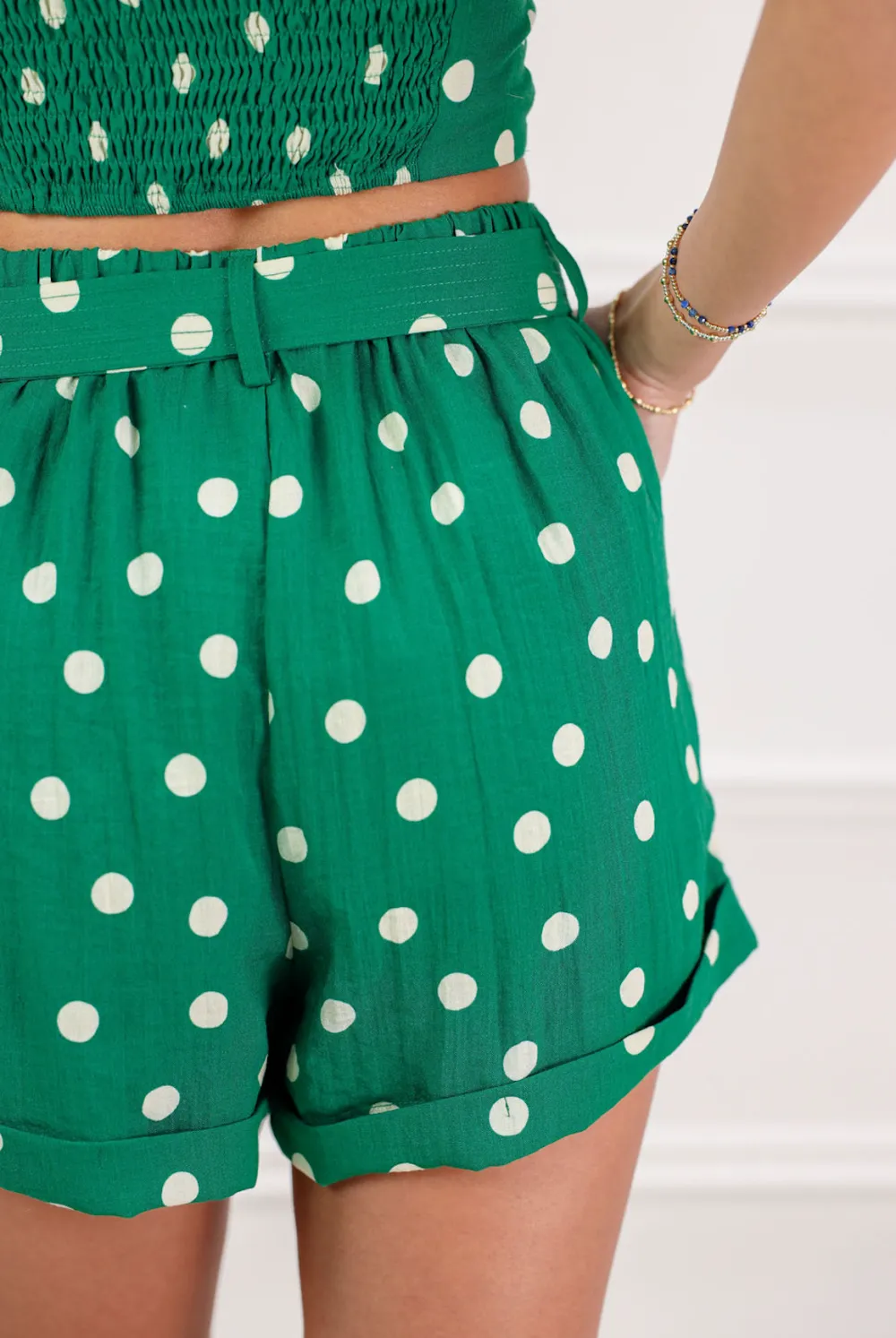 Modern Dot Shorts Set