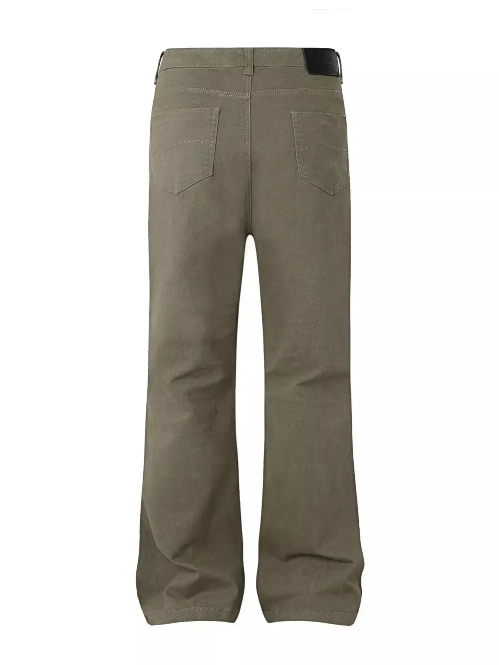 Men's High Waisted Flare Leg Pants