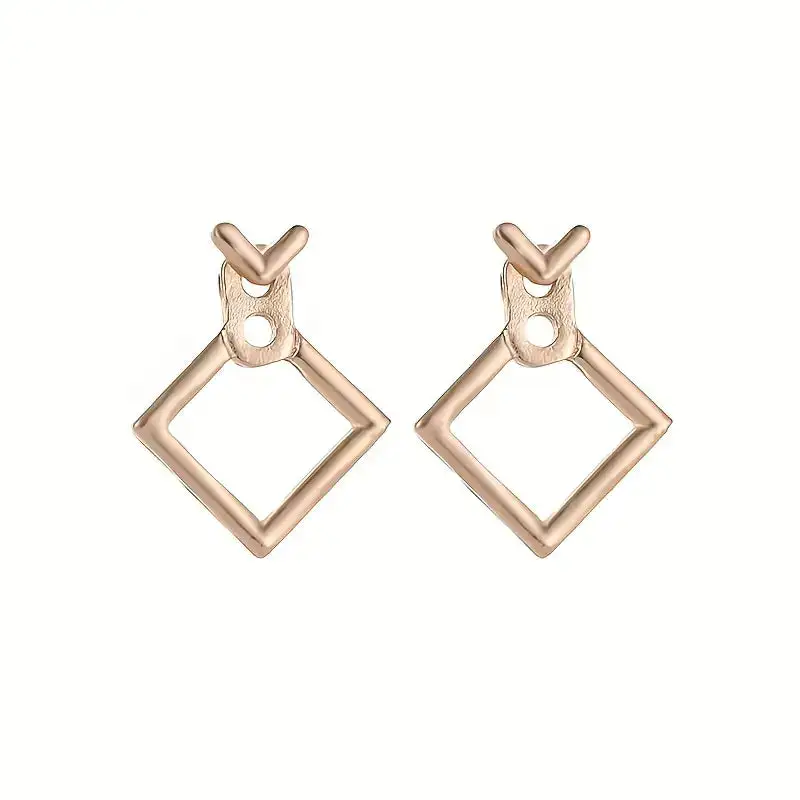 Geneva Square Ear Jacket Jewelry