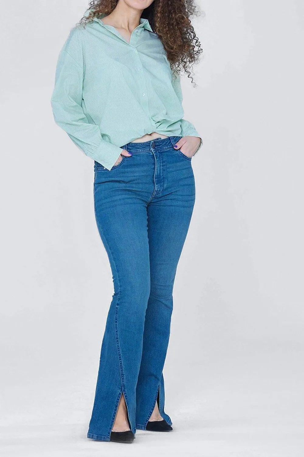 Cotton Loose Classic Women's Shirt