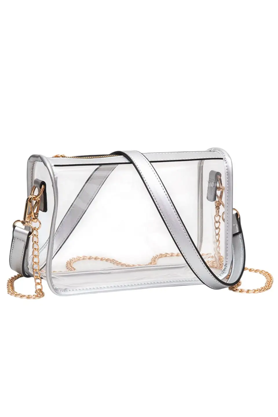 Rectangle Stadium Crossbody Bag