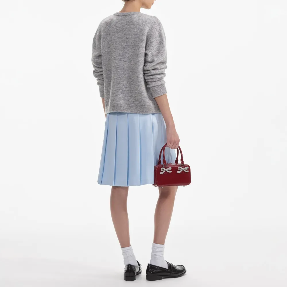 Grey Melange Cardigan