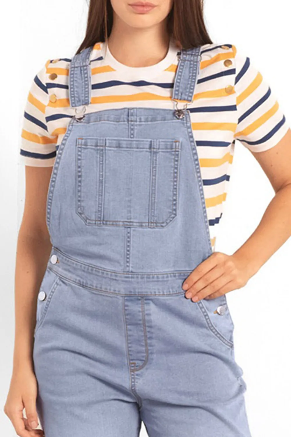Women's Casual Denim Overalls