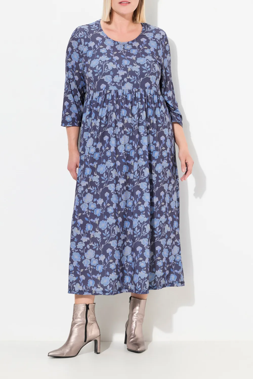 Long Printed Dress