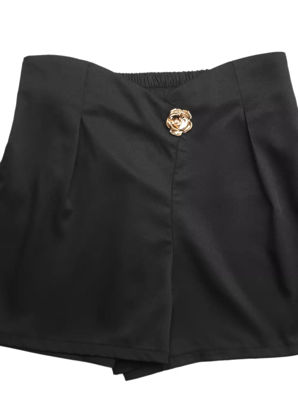 High Waist Pleated Shorts
