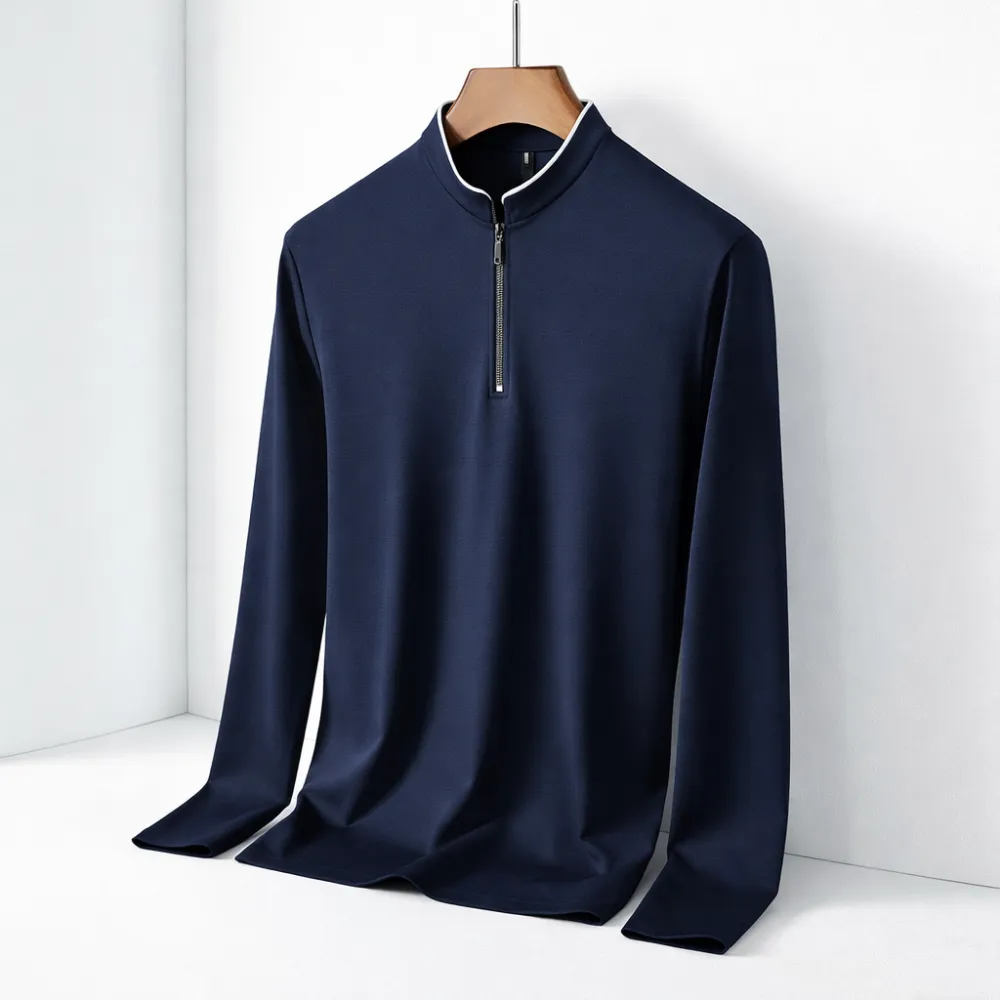 Half Zip Knit Pullover