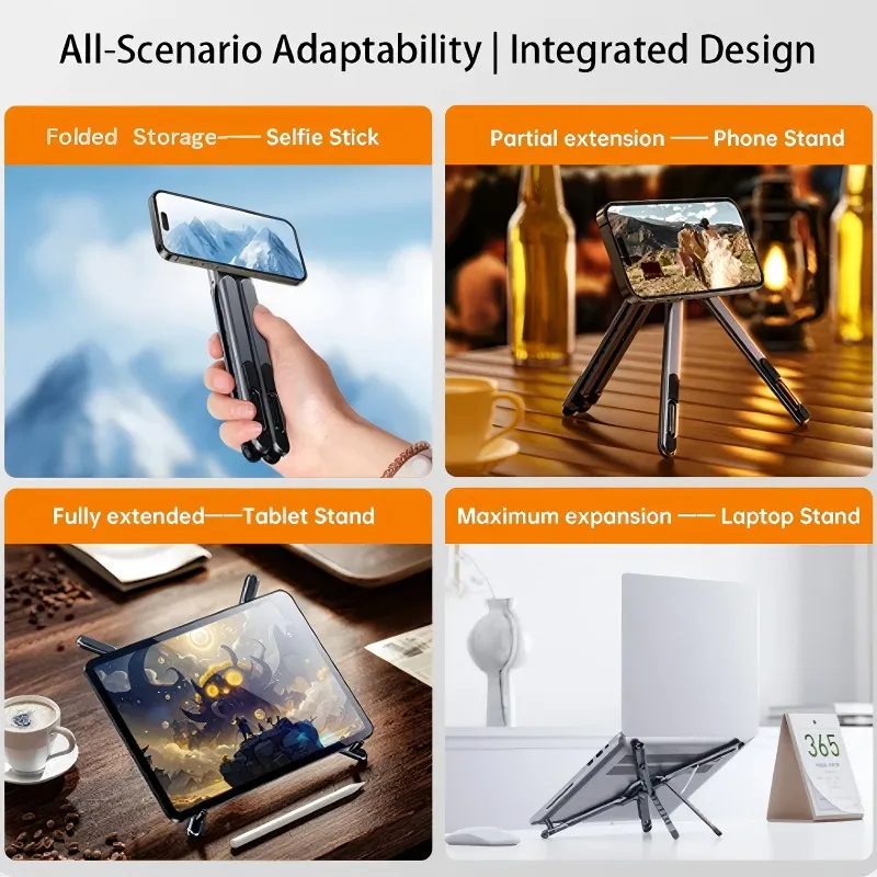4-in-1 Multi-Function Magnetic Device Stand