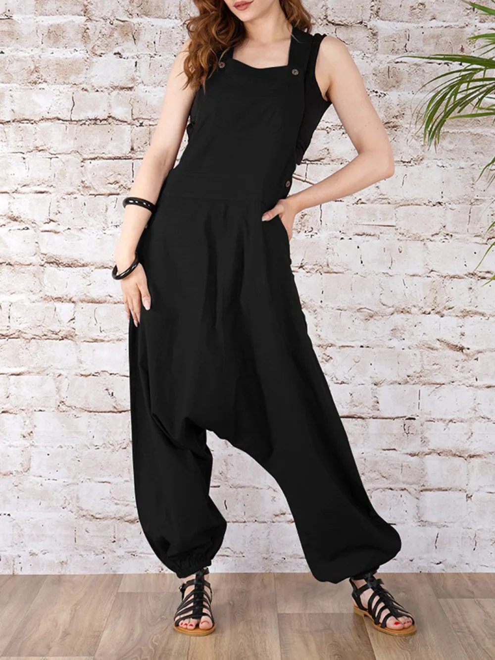 Harem Pant Overalls