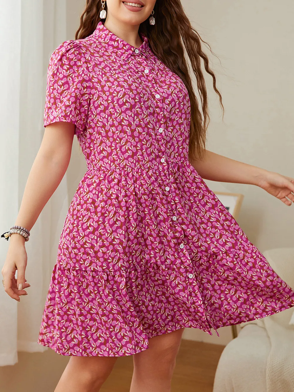 Floral Loose Dress