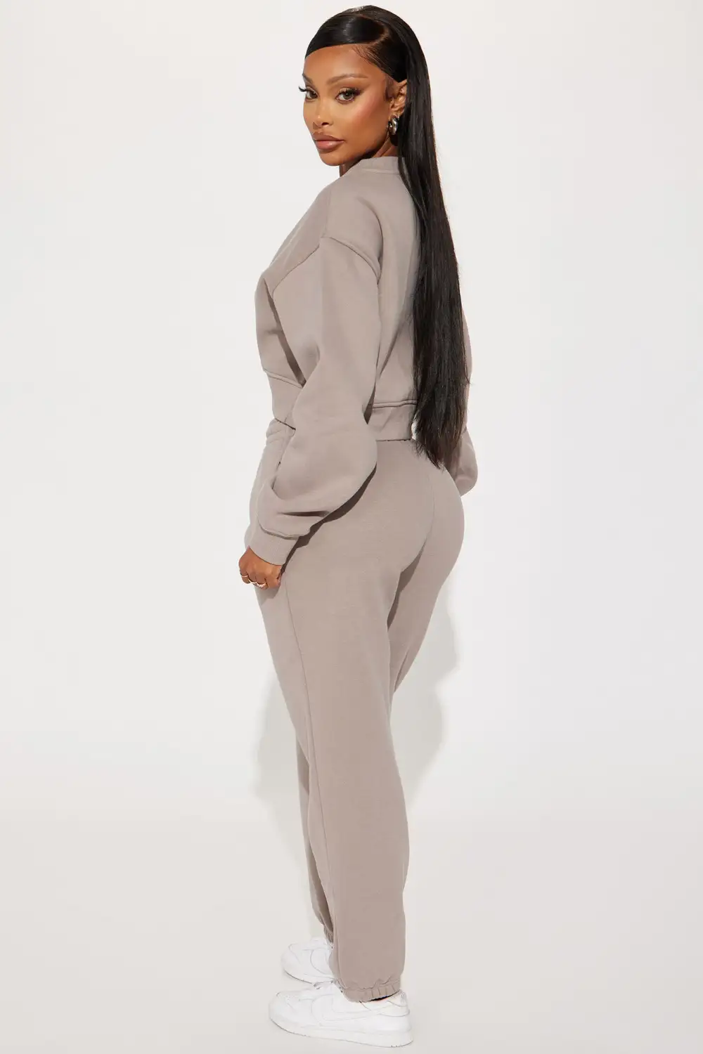 Make It Last Jogger Set - Stone
