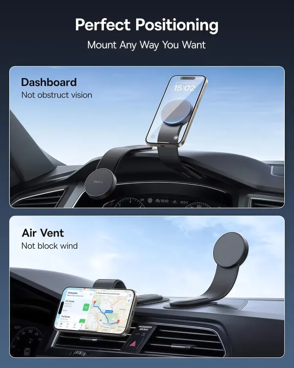 Freely Bendable Car Phone Mount