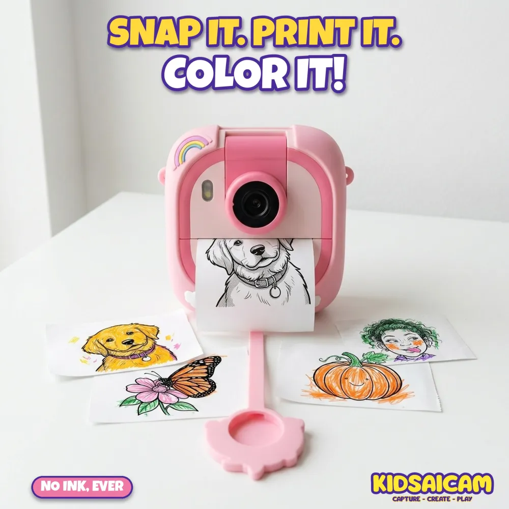 KIDSAICAM — The Camera That Prints What They Imagine