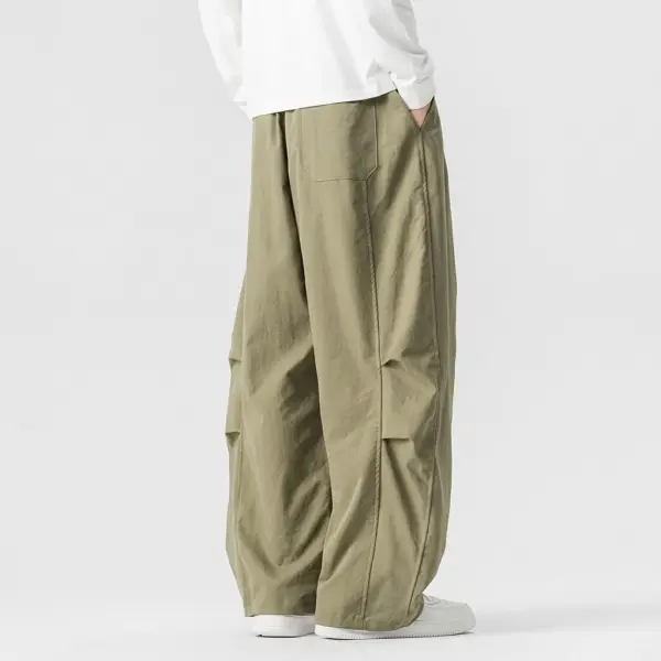 Relaxed Wide Utility Pants