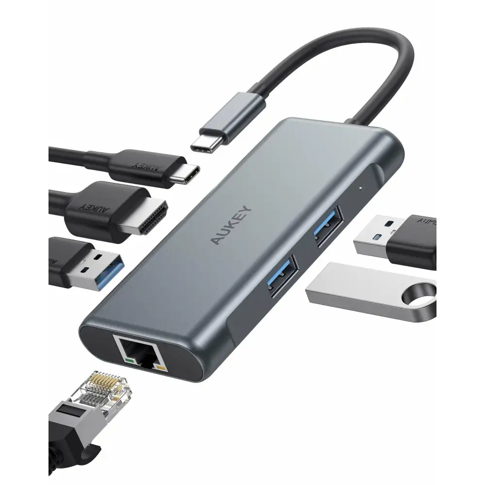 AUKEY  CB-C75 USB C Hub Adapter