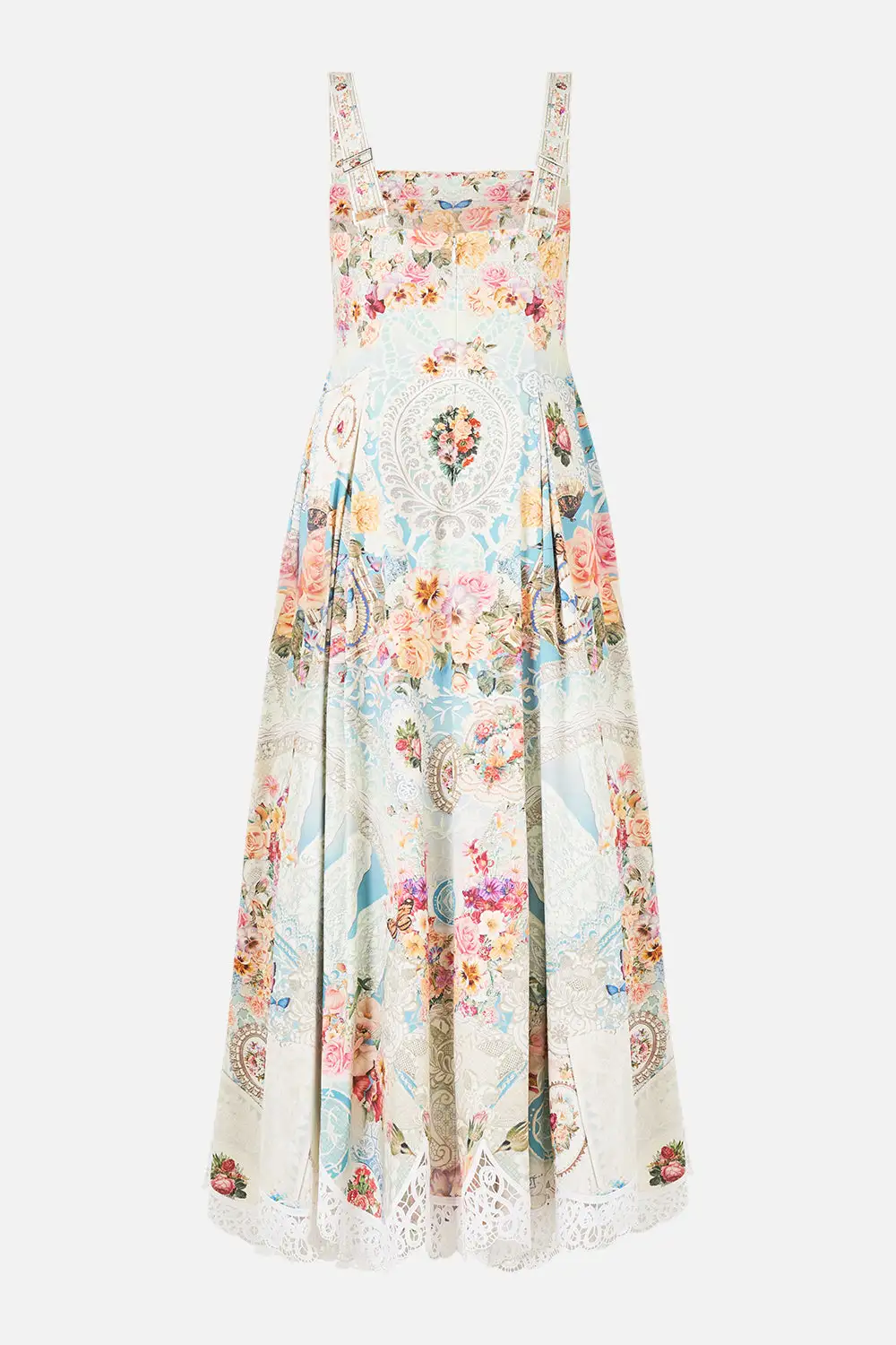 Long Fit and Flare Dress