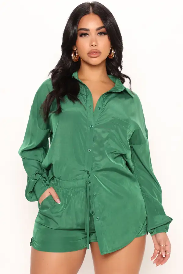 Anita Short Set - Hunter Green