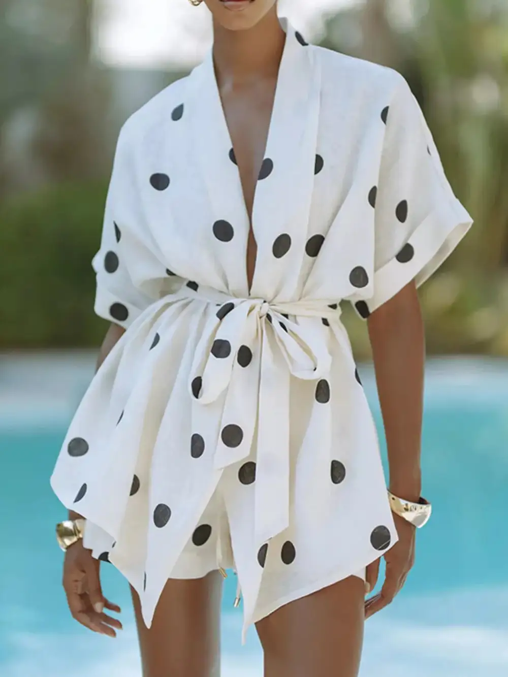 Polka Dot Jumpsuit