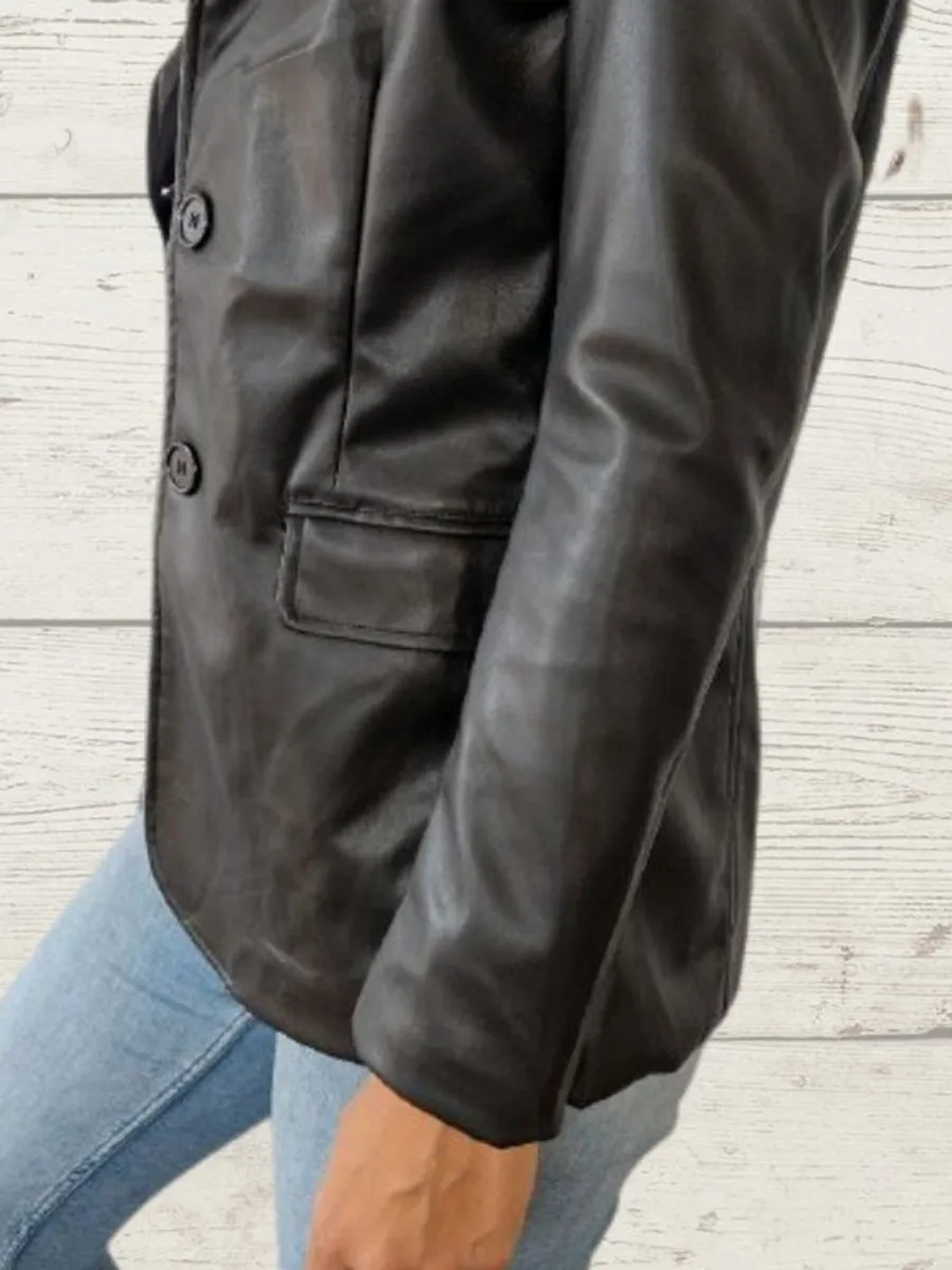 Women's Casual Elegant Leather Jacket