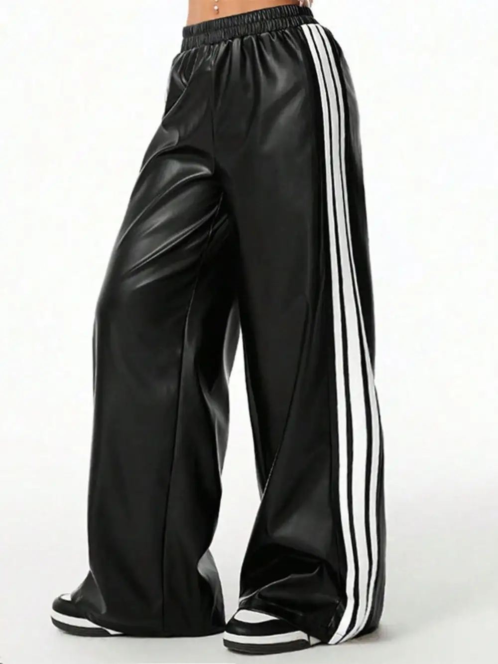Striped Wide Leg Pants
