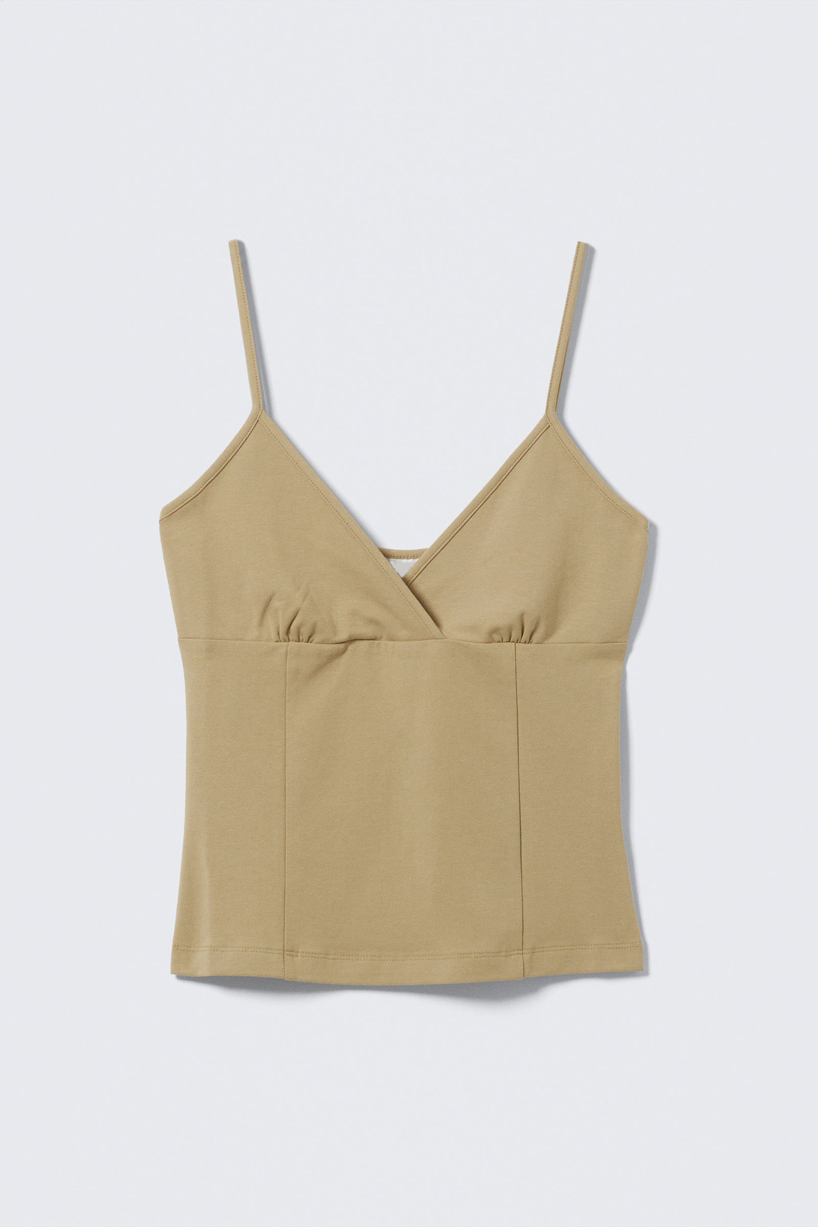 Cross Detail V-Neck Cami