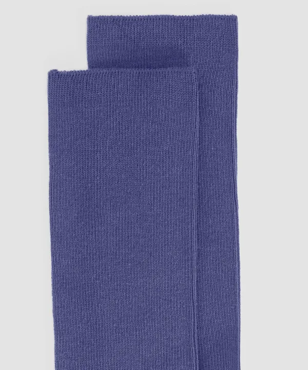 Casual Style Cotton Crew Sock