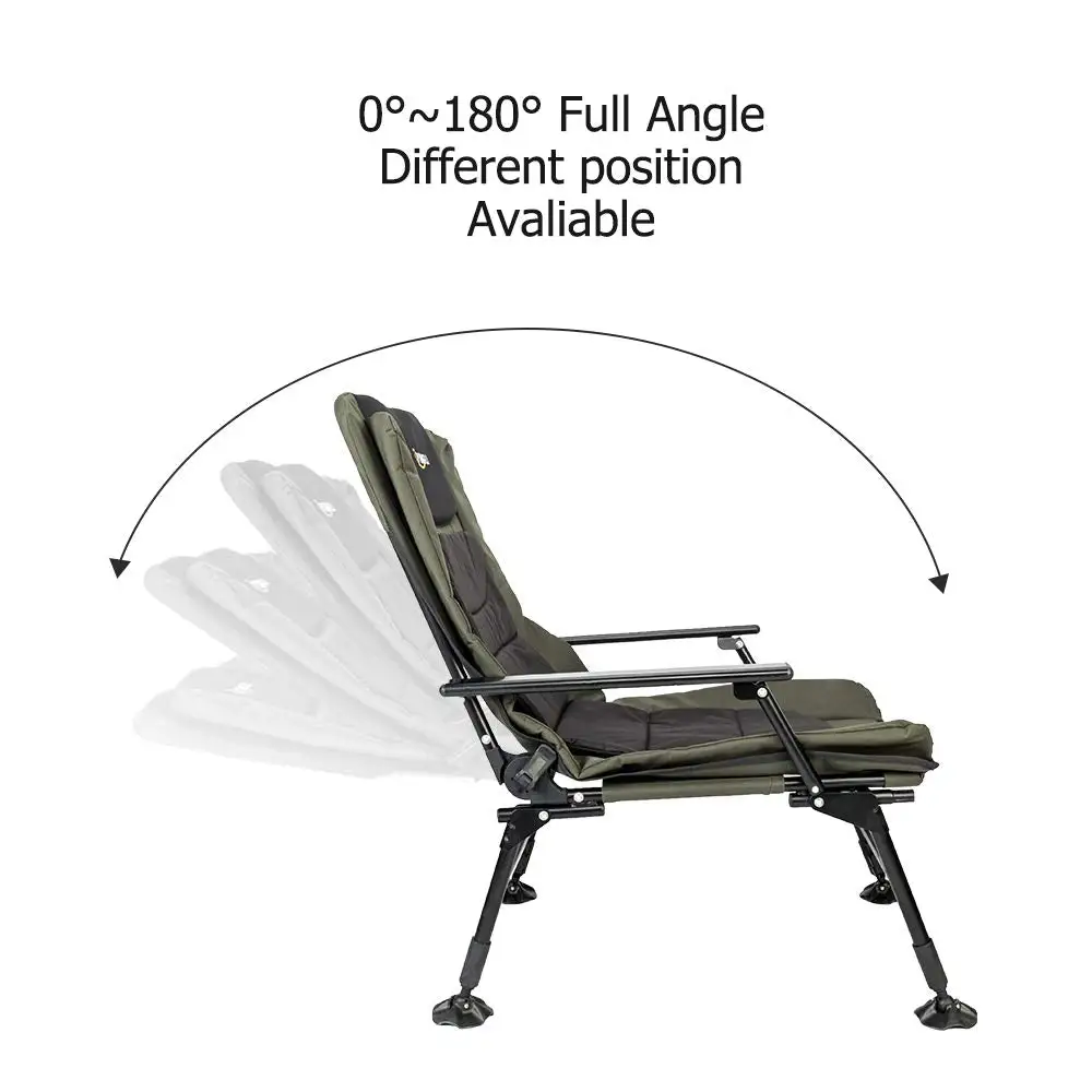 Foldable  Adjustable Reclining Fishing Chair