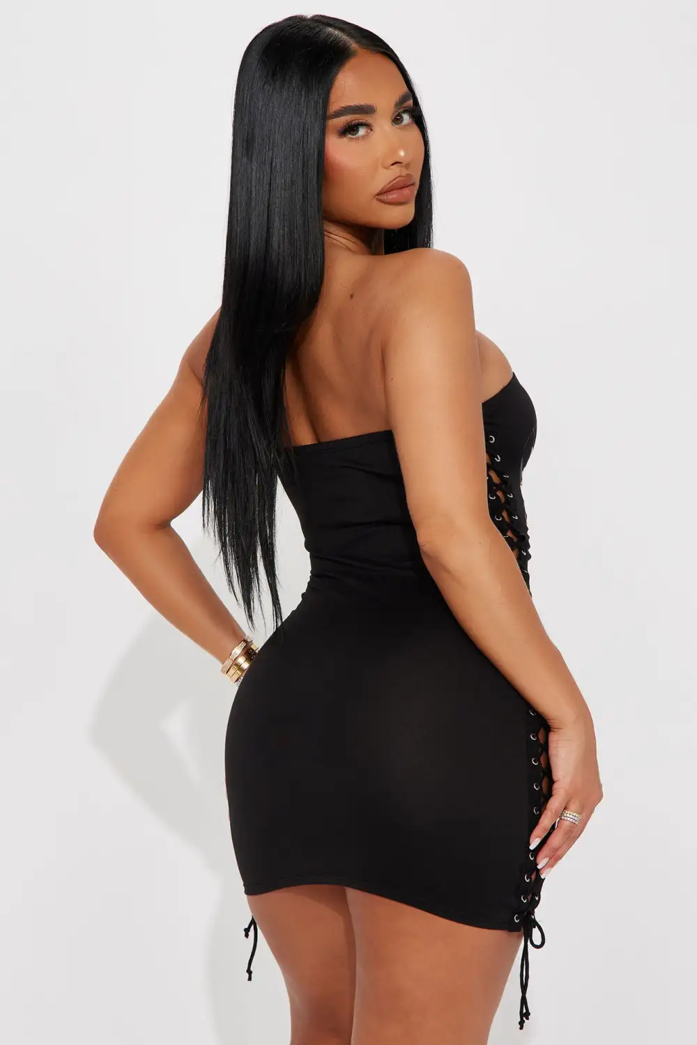 Free Spirit Mini Dress - Black