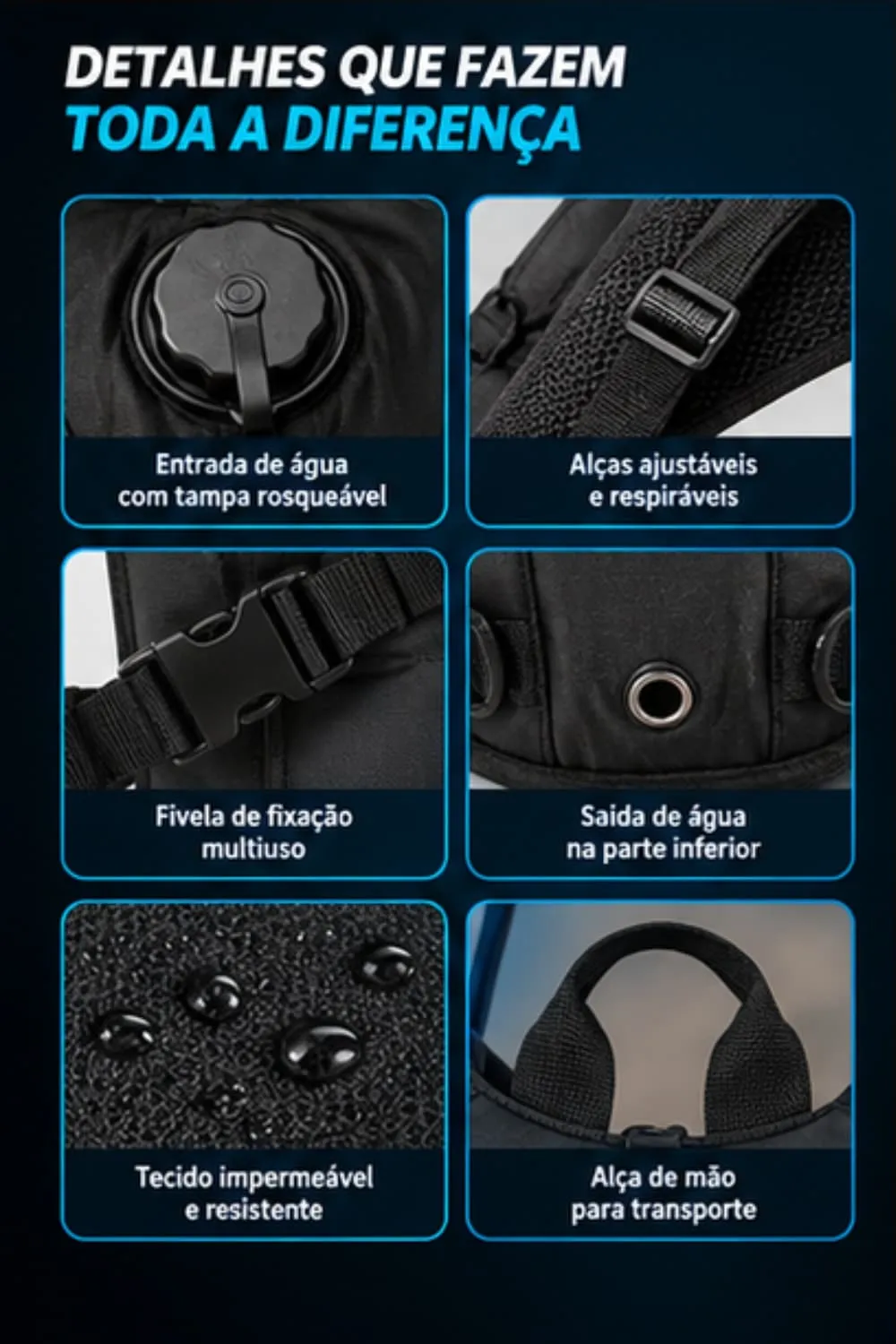 Portable Hydration Bladder
