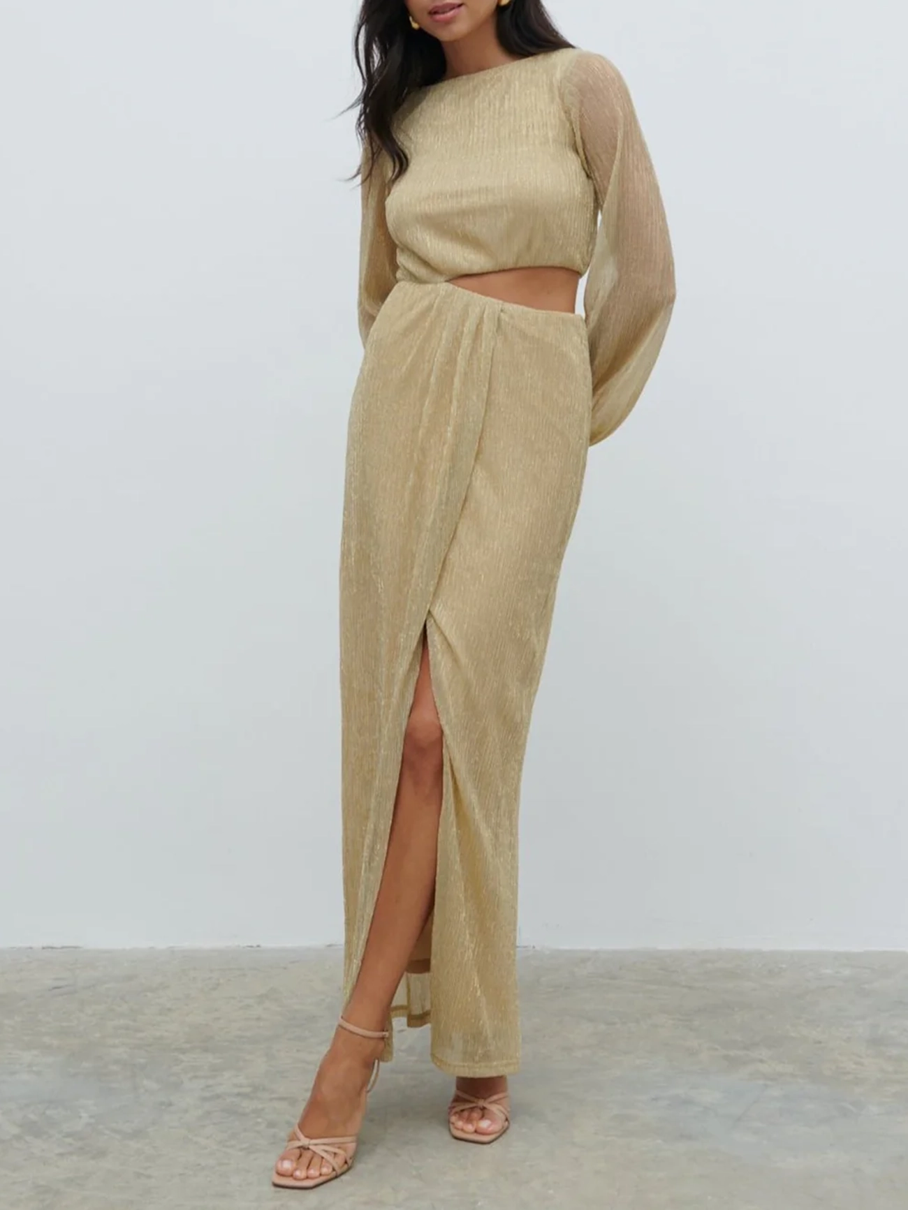 Cut Out Maxi Dress