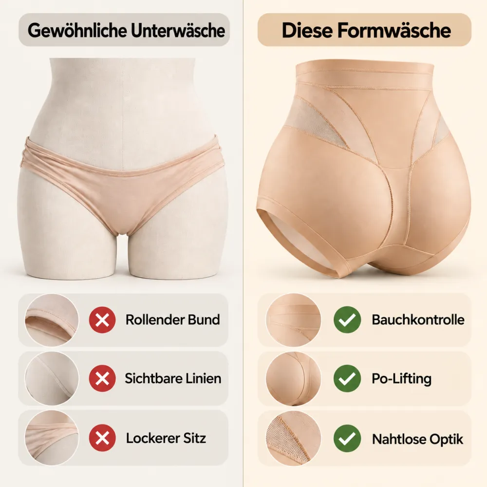Women's Shaping Seamless High-Waist Underwear