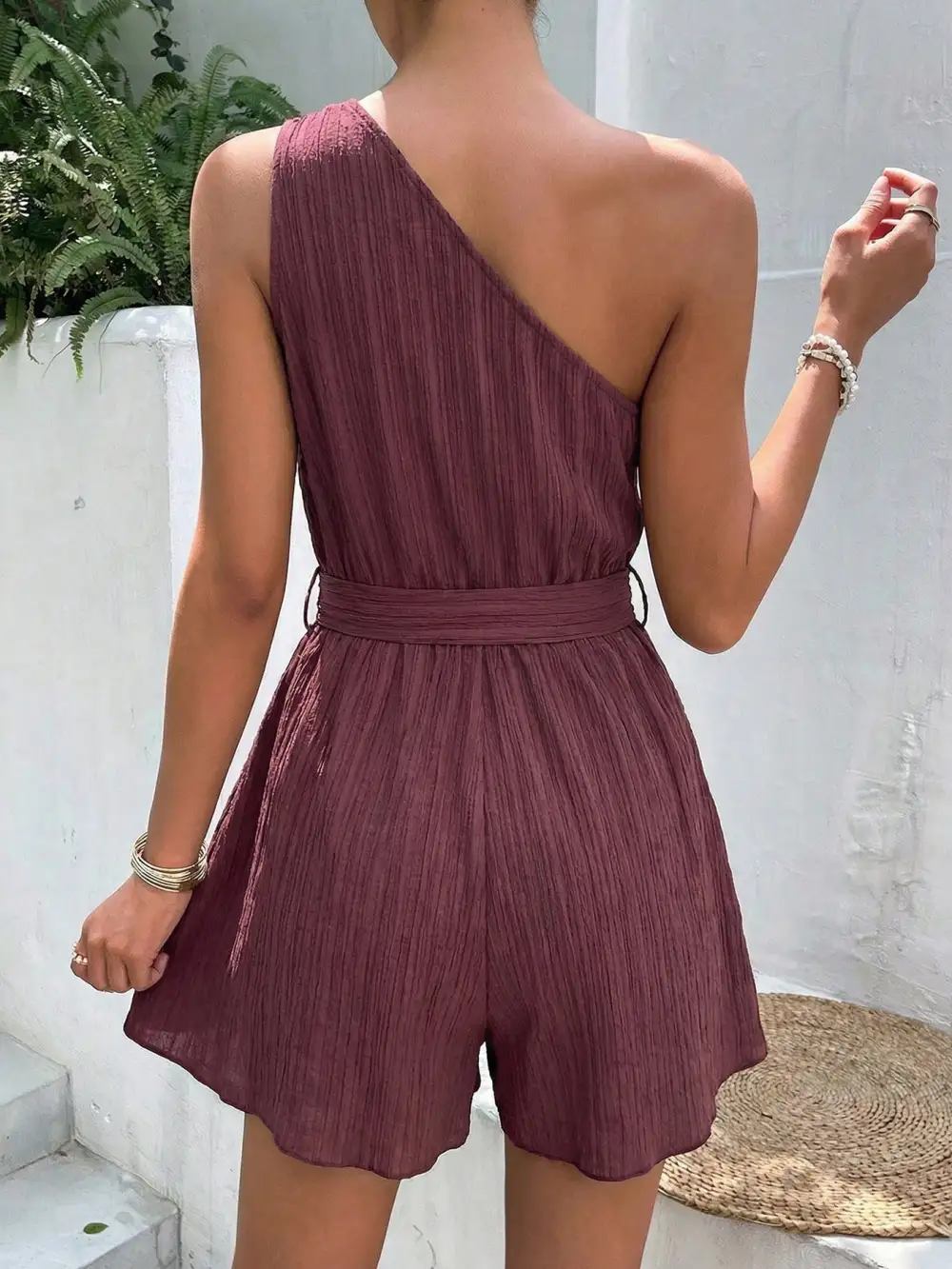 Jumpsuit Shoulder Romper