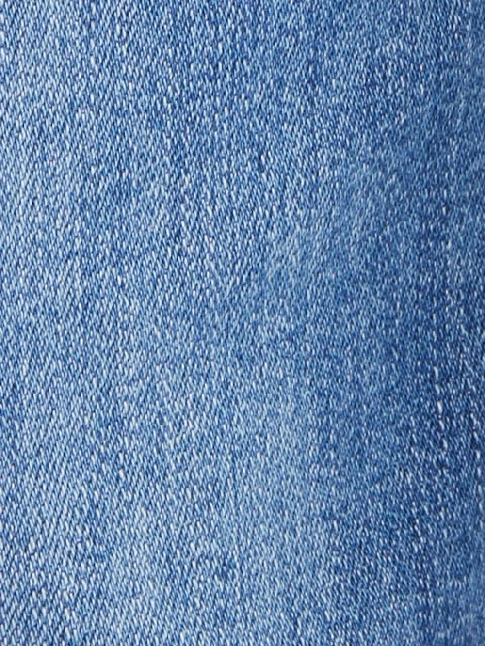Wide Leg Patch Pocket Jeans