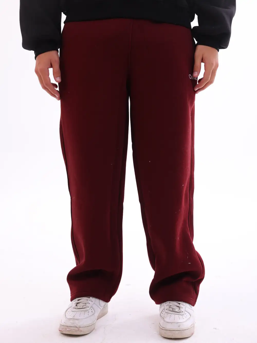 Travel Ready Wide Leg Fleece Jogger Pants