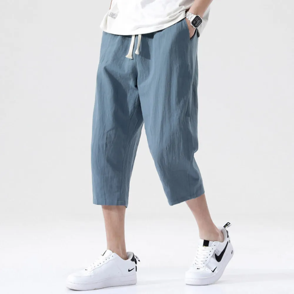 Clean Cropped Casual Pants