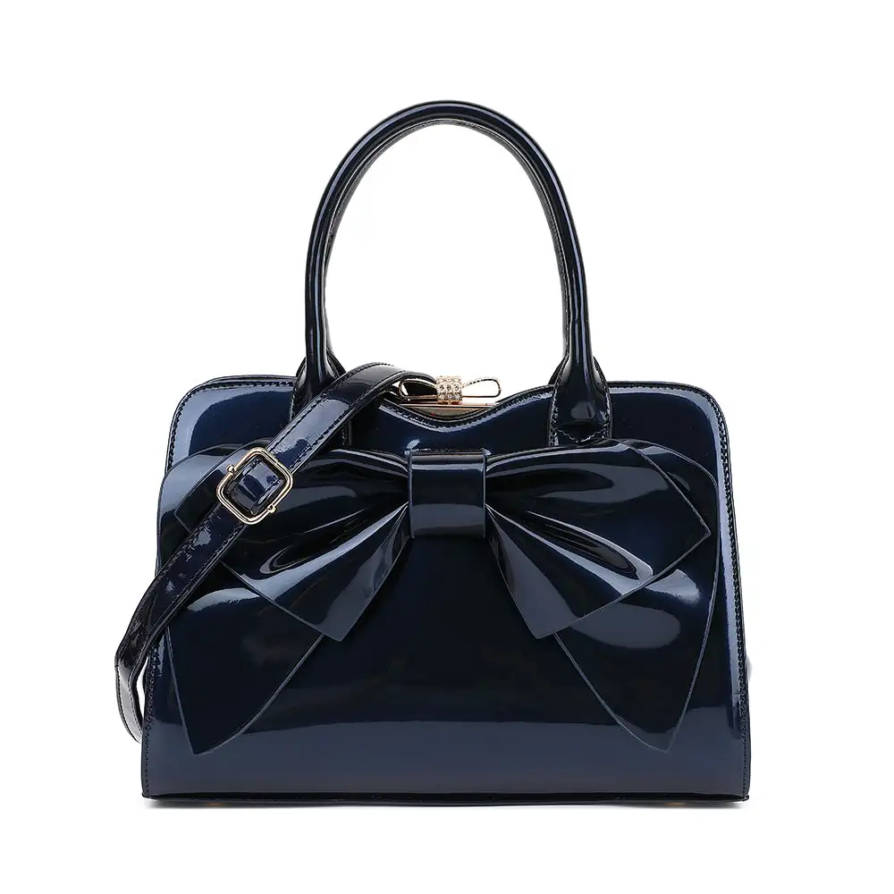 Bow Frame Satchel Bag