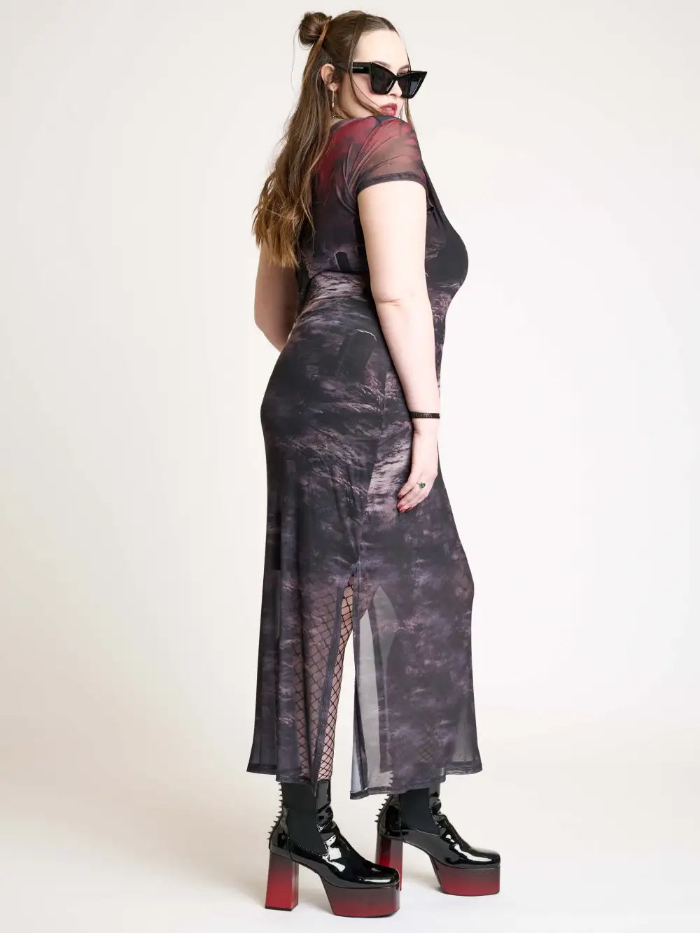 Graveyard Mesh Dress