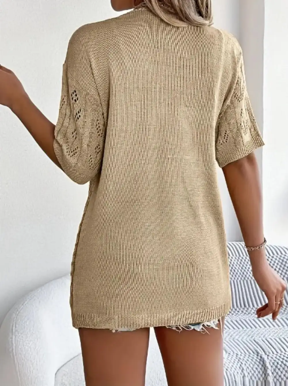 Lightweight Plus-Size Cardigan