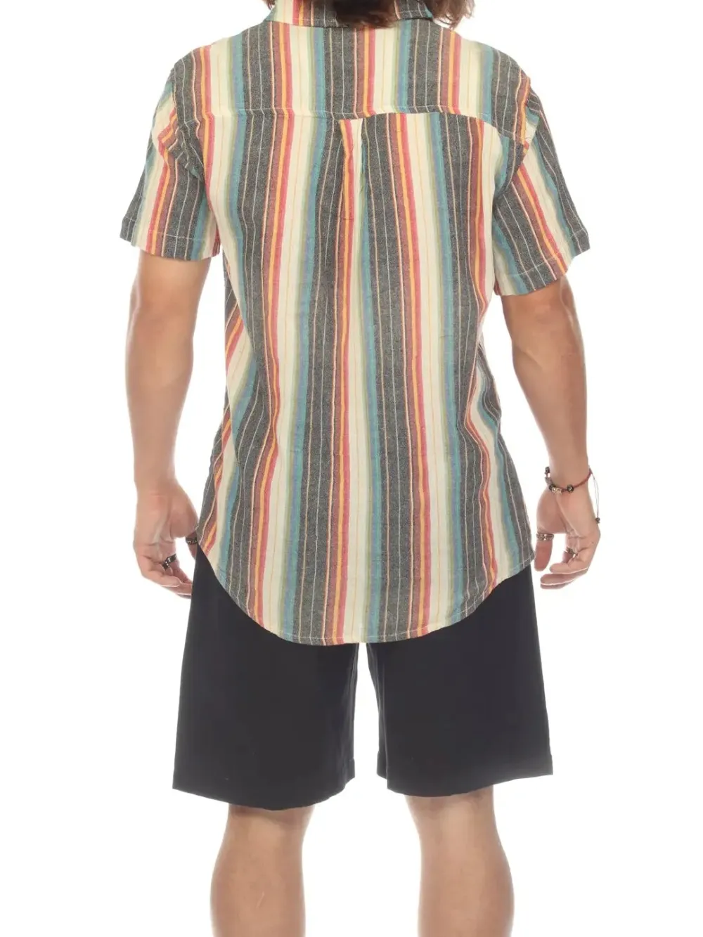 Everyday Striped Downs Button Down Shirt